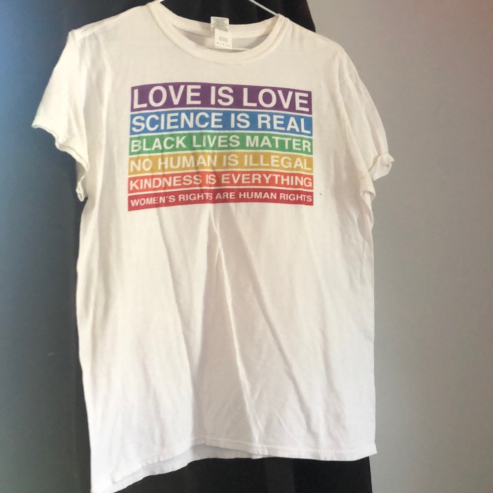 pride t-shirt only worn once